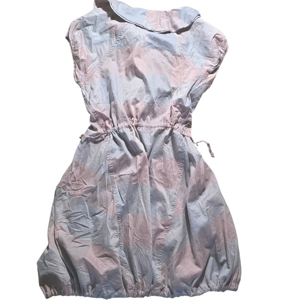 WEARABLE ART mini dress DONORATICO BY DING Yong sleeveless lavender M babydoll - Picture 8 of 11